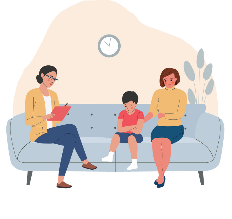 Family Therapy Vector